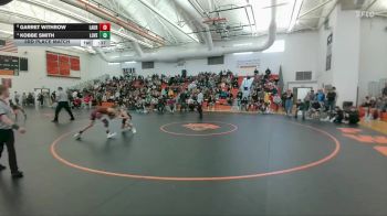 106 lbs 3rd Place Match - Kobbe Smith, Tongue River vs Garret Withrow, Riverton
