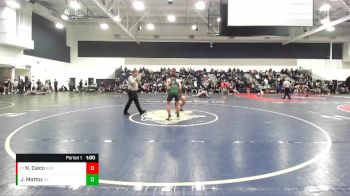 120 lbs Cons. Round 2 - Nick Caico, Servite vs Jayden Mattox, Central Valley