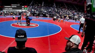 2A-175 lbs Champ. Round 1 - Pharrell Griffin, Columbia vs Luke Jones, Ringgold