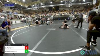 49-52 lbs Consi Of 4 - Collin Wolfe, Shelton Wrestling Academy vs Wyatt Adkisson, Team Nomad