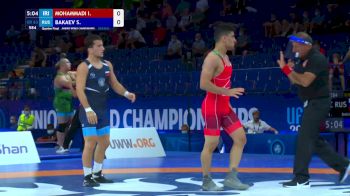 63 kg Quarterfinal - Iman Hossein Mohammadi, IRI vs Said Khusein Bakaev, RUS