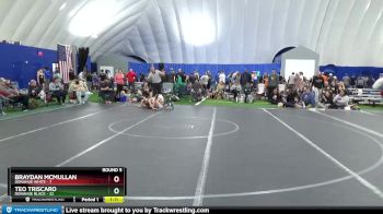 84 lbs Round 5 (8 Team) - Teo Triscaro, Donahue Black vs Braydan McMullan, Donahue White