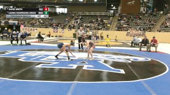 126 lbs 7th Place Match - Laura Rodriguez Arias, Moore vs Katie Smith, Perry County Central