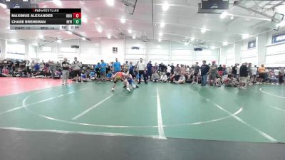 125 lbs Consi Of 4 - Maximus Alexander, Ohio Gold-HS vs Chase Breneman, Revival-HS