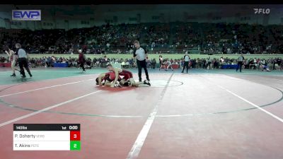 140 lbs Round Of 64 - Patrick Doherty, Verdigris vs Trenton Akins, Poteau