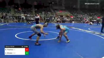 145 lbs Consolation - Bryson Thomas, Collinsville Cardinals vs Dalton Rhoten, Nebraska Boyz