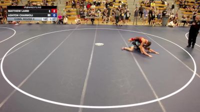 132 lbs Cons. Round 4 - Matthew Laird, IL vs Ashton Charmoli, MN