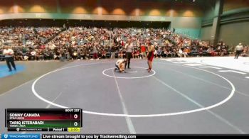 157 lbs Champ. Round 1 - Tariq Isterabadi, Yorba Linda vs Sonny Canada, Etna Union