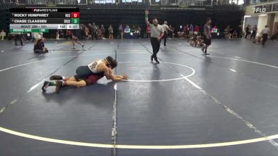 141 lbs Quarterfinal - Rocky Humphrey, Victor Valley College vs Chase Claassen, Santa Rosa Junior College