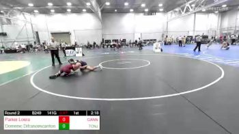 141 lbs Rr Rnd 2 - Parker Loera, Gann vs Domenic Difrancescantonio, Tcnj