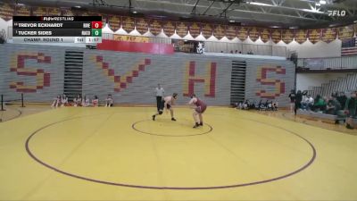 215 lbs Champ. Round 1 - Tucker Sides, Natrona County vs Trevor Eckhardt, Riverton