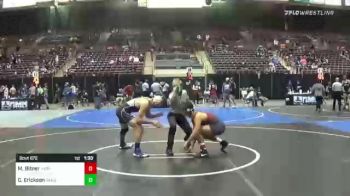 138 lbs Semifinal - Marcel Bitner, Harvey Twisters vs Colton Erickson, Sanderson Wrestling Academy