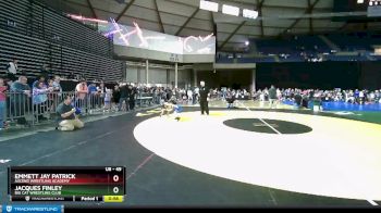 49 lbs Semifinal - Jacques Finley, Big Cat Wrestling Club vs Emmett Jay Patrick, Ascend Wrestling Academy