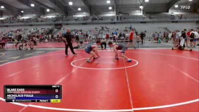 144 lbs Champ. Round 2 - Blake Eads, Team Hammer Wrestling Academy vs Nicholaus Foulk, Missouri