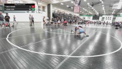 126 lbs Cons. Semi - Max Rowe, Lafayette Lancers vs John Cox, Victory