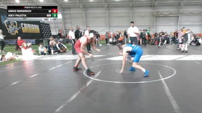 157 lbs Round 2 (8 Team) - Arius Gingerich, Dayton Bandits vs Joey Paletta, West Geauga Wolverines