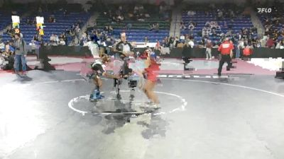 126 lbs Round Of 32 - Michelle Khiev, Manchester Memorial vs Celayna Ledvina, Minnechaug