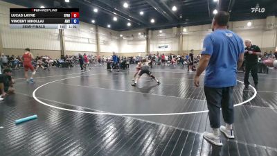 113 lbs Semifinal - Lucas Layne, Spartan RTC @LHP vs Vincent Nikollaj, Alpha WC