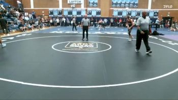 150 lbs Champ. Round 1 - Rider Eggett, Viewmont vs Cael Crookston, Sky View