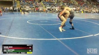 132 lbs Champ. Round 1 - Wade Isom, Williston vs Ray Trottier, Turtle Mountain