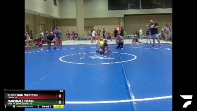 65 lbs Round 2 (6 Team) - Christian Whitted, TNAAU vs Marshall Crain, East TN Bomb Squad