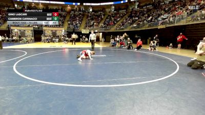 74 lbs Round Of 16 - Gino Lascari, North Star vs Cameron Catenacci, Montgomery