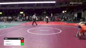 89 lbs Rr Rnd 2 - Aaron Garza, Cyclones vs Titus DeGroat, Dominate