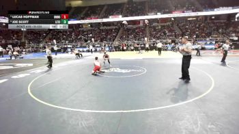 II-124 lbs Quarterfinal - Joe Scott, Letchworth vs Lucas Hoffman, Odessa Montour-Watkins Glen