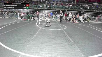 55 lbs Quarterfinal - Jj Schmiedhauser, F.l.o.w. vs Cole Appello, Frost Gang