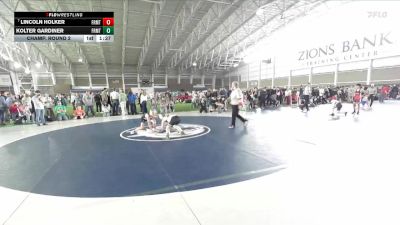 88 lbs Champ. Round 2 - Lincoln Holker, Westlake Wrestling Club vs Kolter Gardiner, Payson Lion Wrestling Club