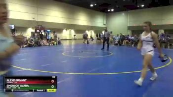 125 lbs Round 5 (6 Team) - Alfa Dominguez, MXW - RAW vs Alexa Swaney, SD Heat