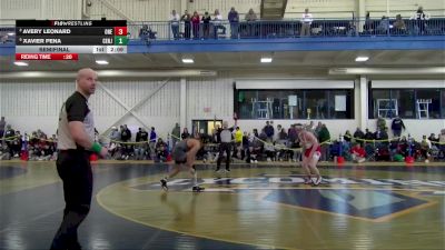 149 lbs Semifinal - Xavier Pena, Centenary vs Avery Leonard, Oneonta State