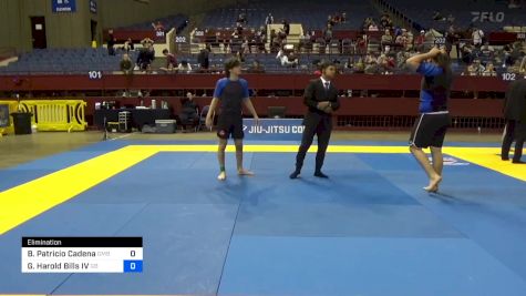 Brandon Patricio Cadena vs Gene Harold Bills IV 2024 Pan IBJJF Jiu-Jitsu No-Gi Championship