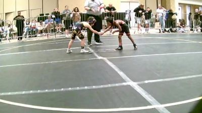 54 lbs Consolation - Aaron Bilal Jr, Socal Grappling vs Callan Gonzales, Champions WC