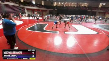 138 lbs Cons. Round 2 - Antwan Hernandez, Broken Arrow Wrestling Club vs Max McDaniel, Husky Wrestling Club