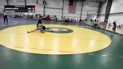 105 lbs Round 3 (12pm Friday) - Jace Hauan, Terps Xtreme vs Andrew Garcia, Rough House W.C.