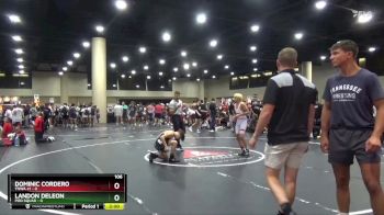 106 lbs Round 2 (4 Team) - Dominic Cordero, TNWA #1 vs Landon Deleon, Pod Squad