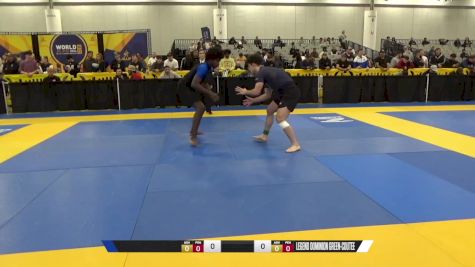 Antonio Romano vs Legend Dominion Green-Coutee 2024 World IBJJF Jiu-Jitsu No-Gi Championship