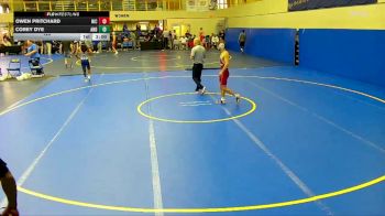 125 lbs Round 1 (6 Team) - Corey Dye, Andrew College vs Owen Pritchard, North Idaho College