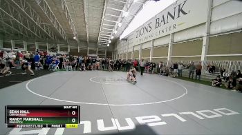 138 lbs Champ. Round 3 - Randy Marshall, Panguitch vs Sean Hall, Canyon Ridge