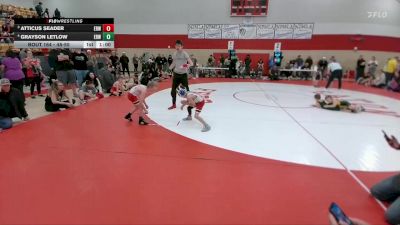 48-50 lbs Round 5 - Atticus Seader, Eaton Reds WC vs Grayson Letlow, Eaton Reds WC