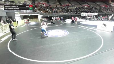 170 lbs Champ. Rd Of 16 - Colette Martinez vs Juliana Farnetti, Quartz Hill High School Wrestling