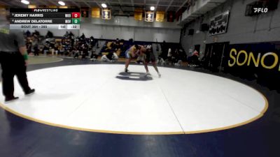 285 lbs Cons. Semi - Jeremy Harris, Woodbridge vs Andrew DeLaTorre, Moreno Valley