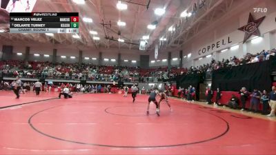 144 lbs Champ. Round 1 - DeLante Turney, Keller Central vs Marcos Velez, Lewisville Marcus