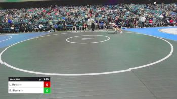 126 lbs Round Of 32 - Lincoln Rex, Lehi vs Elijah Sierra, Volcano Vista