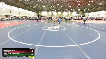 165 lbs Champ. Round 2 - Angus Garvey, Chaparral vs Walker Johnson, Harrah