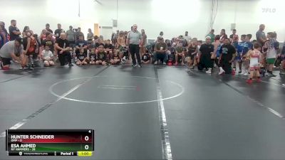 60 lbs Round 1 (4 Team) - Esa Ahmed, NY Hammers vs Hunter Schneider, OMP