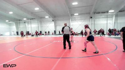 145 lbs 3rd Place - Temberlynn Davis, Sand Springs JH Girls vs Madison Deitz, Choctaw Girls B