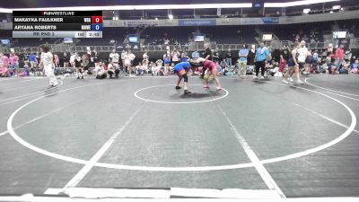 146 lbs Rr Rnd 2 - Makayka Faulkner, Wsa vs Aryana Roberts, MoWest Wild Dragons