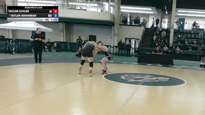 160 lbs Quarterfinal - Taylor Graveman, North Central College vs Taylor Cutler, Adrian College